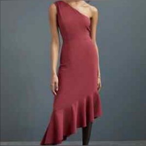 Hutch Anthropologie NWT, size L, one shoulder dress